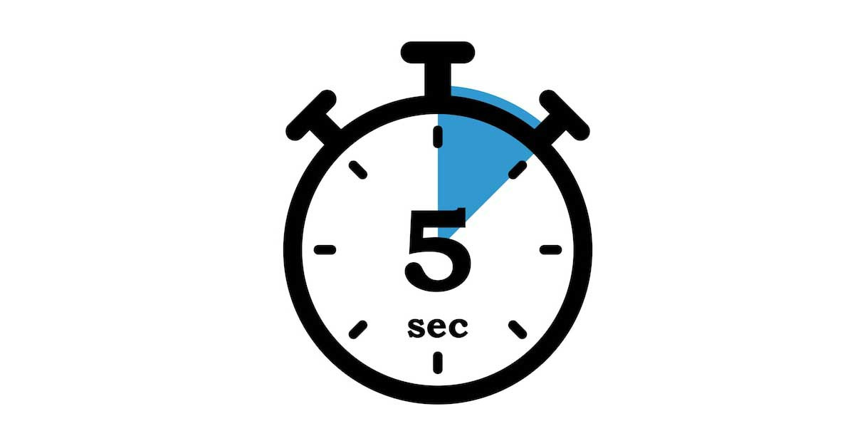 5 sec rule