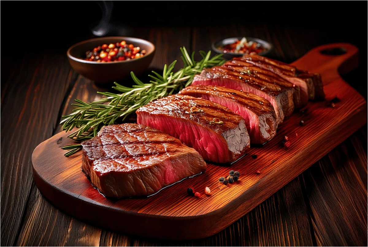 tender steaks created using special butcher techniques