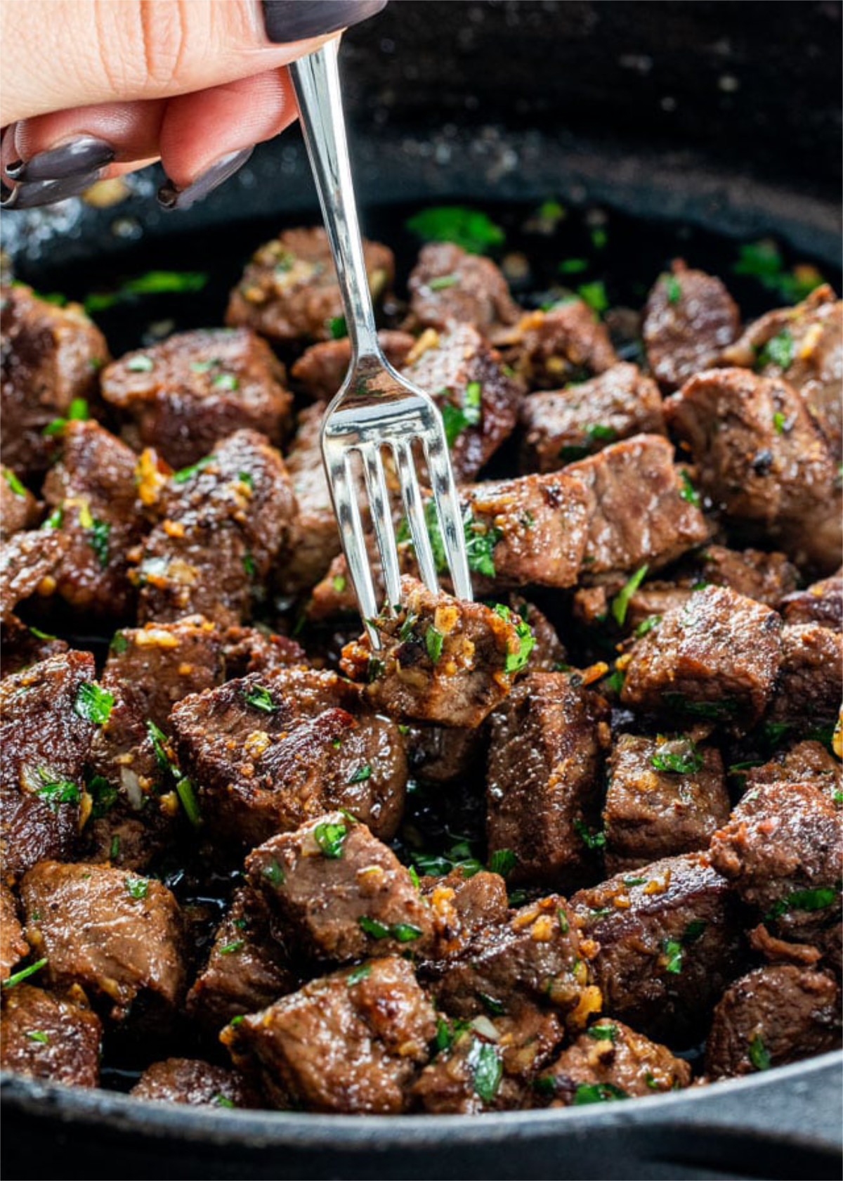 garlic butter steak bites 1 3