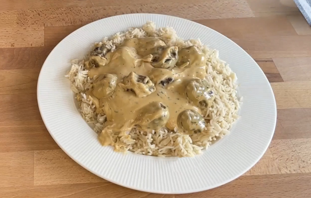 Swedish meatballs from video