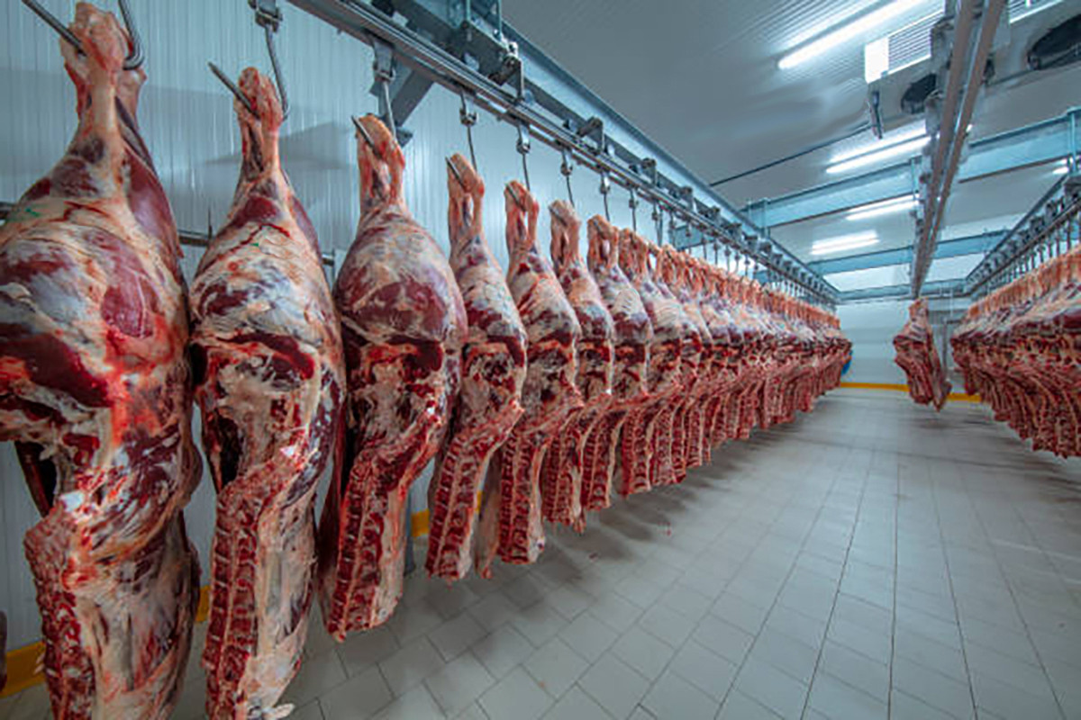 hanging beef