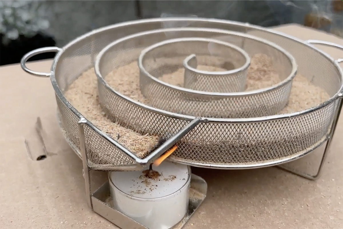 smoker spiral