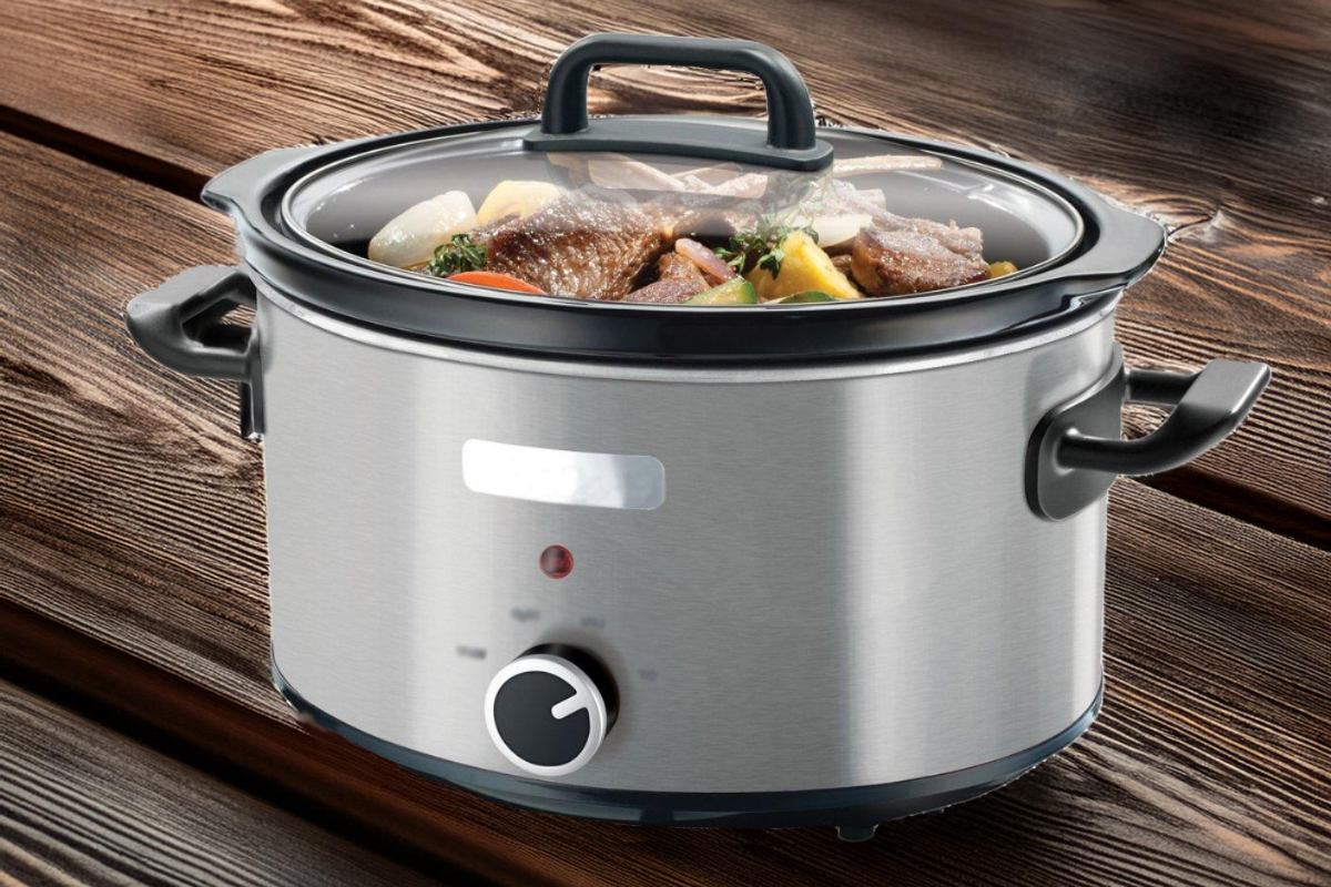 steel slow cooker