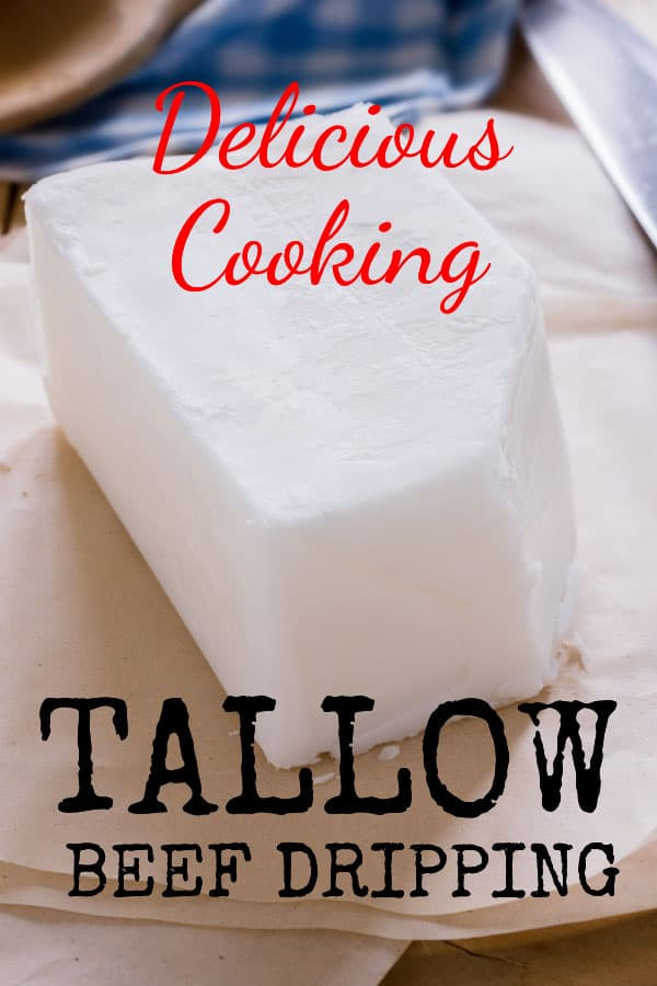 tallow or beef dripping for cooking - Delicious food enhancer